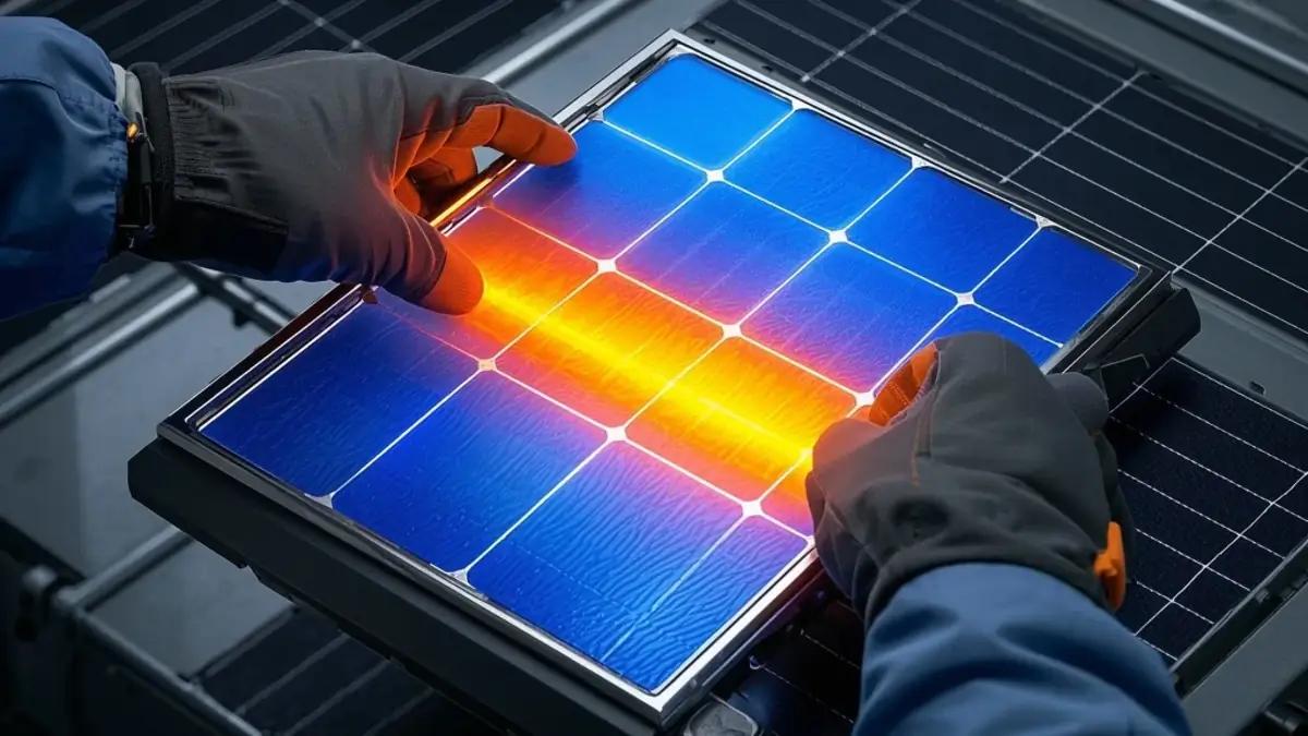 Panel Solar Nocturno