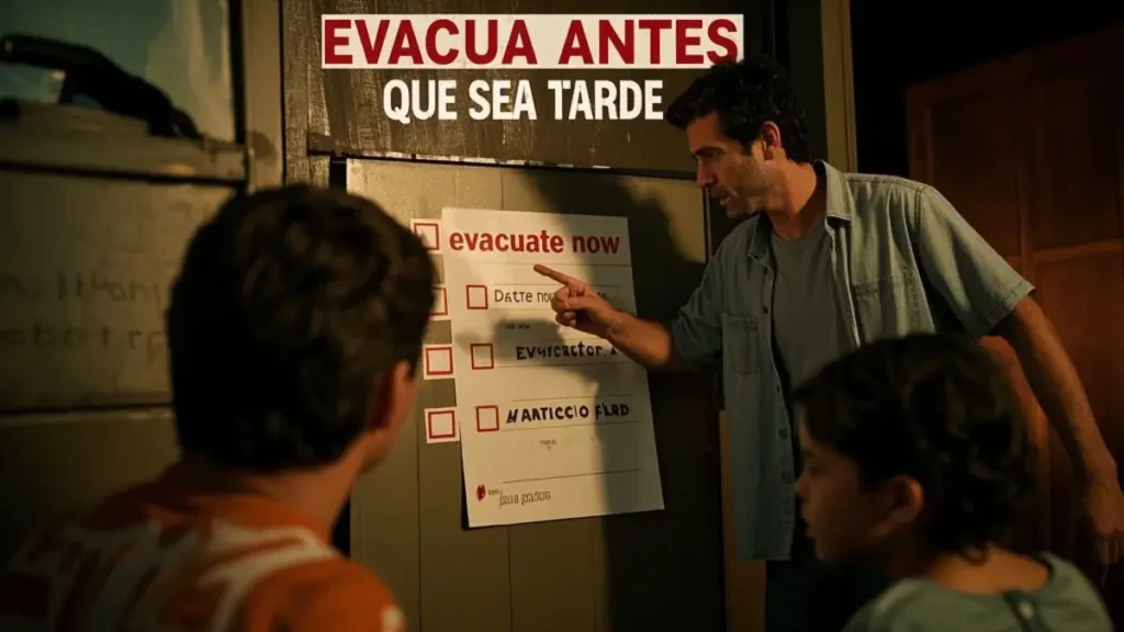 preparación ante emergencias evacua antes que sea tarde