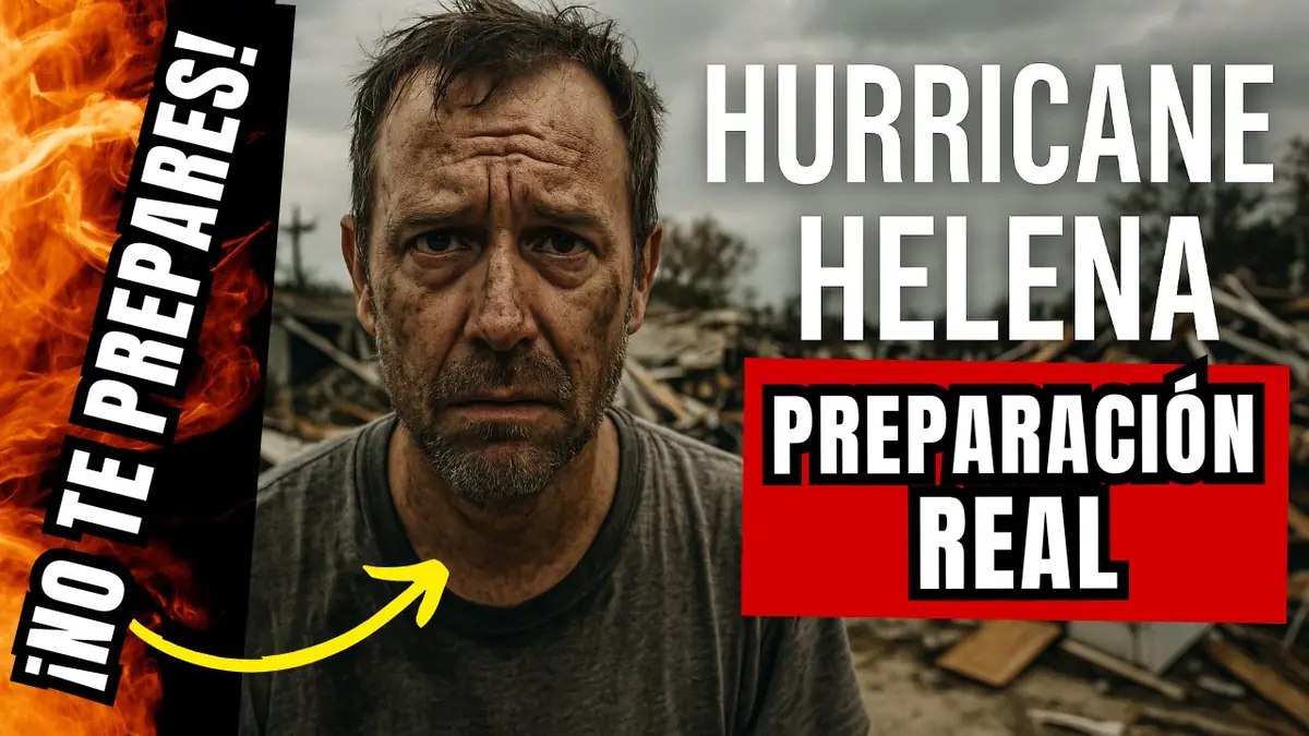 Preparación para emergencias 7 Lecciones de Supervivencia del Huracán Helene