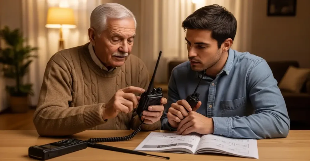 habilidades de preparación de Radio para Comunicación