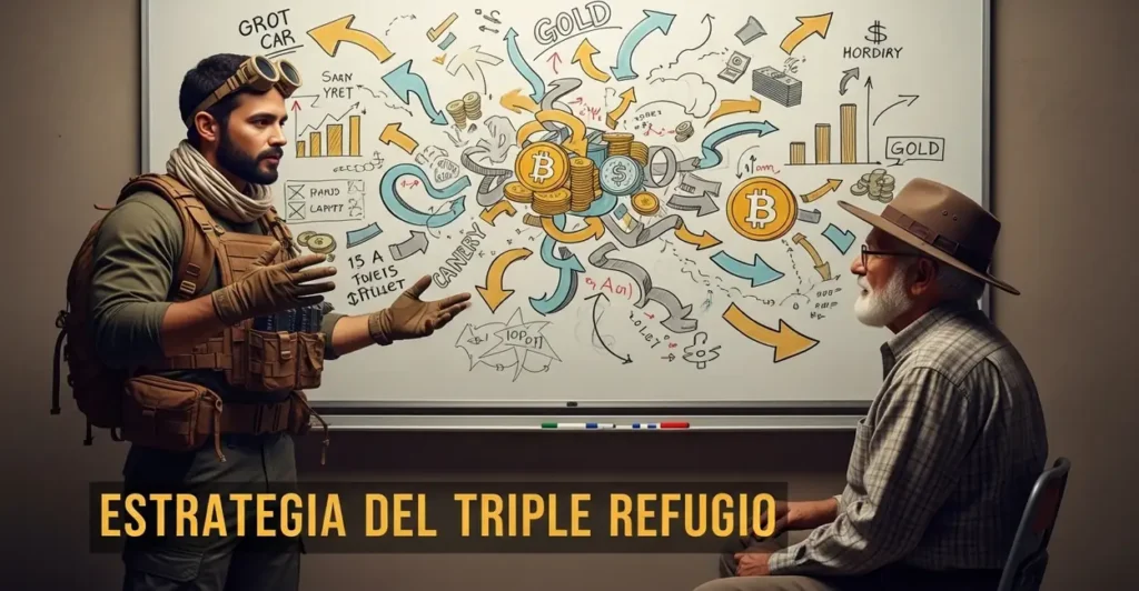 estrategia protección financiera para preppers