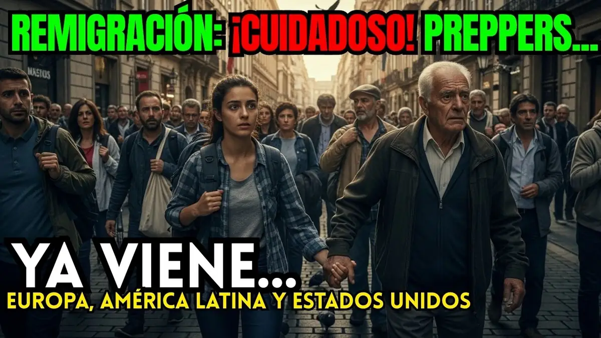 Remigración Cuidadoso preppers geopolítica immigración y deportación Europa