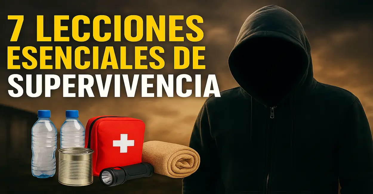 Los 7 pasos para la supervivencia para principiantes